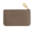 Hermes Card Case Zipengo Chaine D'Ancre Etoupe Gold Evercolor Wallet Set — view 3