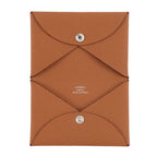 Hermes Card Case Calvi Gold Epsom Business — view 4