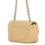 Chanel Chain Shoulder Bag Quilted 20 CC Logo Caviar Leather Mini Flap — view 2