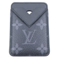 Louis Vuitton Monogram Eclipse Card Case Magnet Black