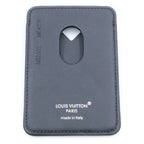 Louis Vuitton Monogram Eclipse Card Case Magnet Black — view 2