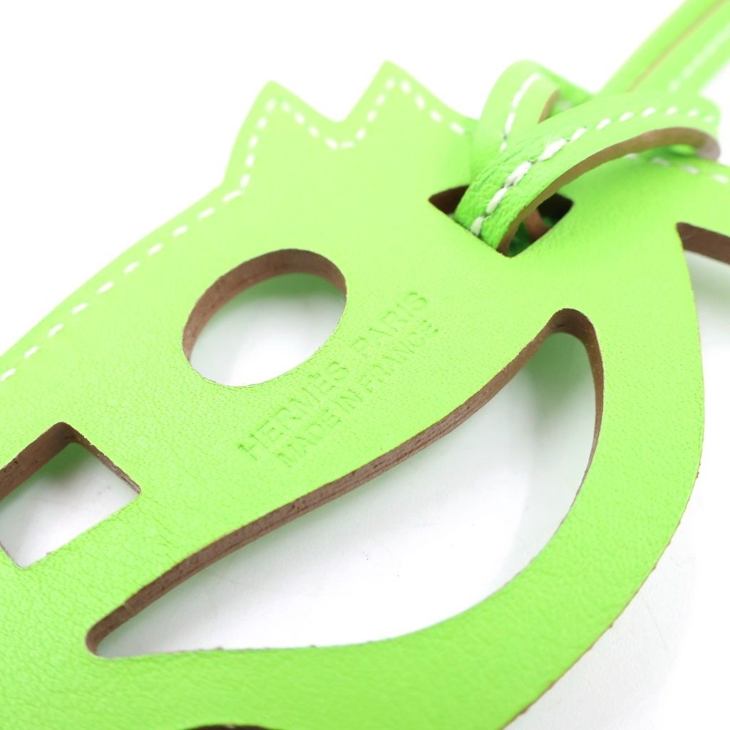 Hermes Paddock Cheval Green Veau Swift — view 6
