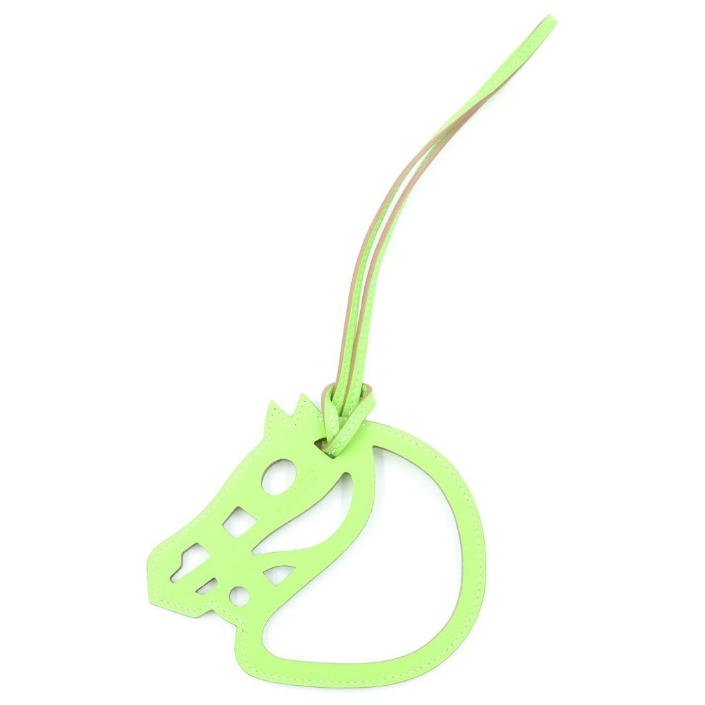 Hermes Paddock Cheval Green Veau Swift — view 2