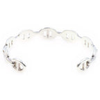 Hermes Chaine D'Ancre Enchainee Anchor Chain Bangle Bracelet Silver — view 2