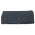 Louis Vuitton Monogram Empreinte Zippy Wallet Horizontal Leather Black