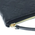 Louis Vuitton Monogram Empreinte Zippy Wallet Horizontal Leather Black — view 5