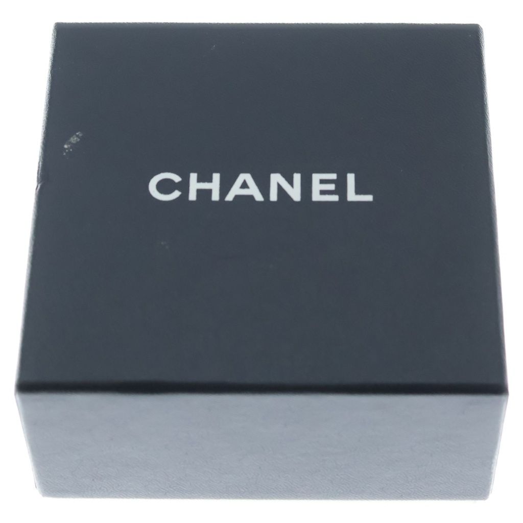 Chanel Coco Heart Earrings Gold Brown Pattern — view 6