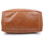 Celine Boogie Leather Handbag Brown — view 4