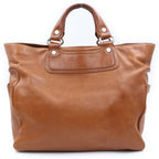 Celine Boogie Leather Handbag Brown — view 2