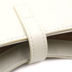 Saint Laurent Paris Le 5 a 7 Cassandra Leather Shoulder Bag Ivory — view 6