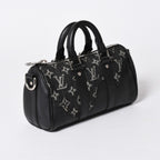 Louis Vuitton Keepall XS Shoulder Bag Monogram Denim Taurillon Leather 2-Way — view 3