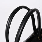 Fendi Etnico Handbag Zucca FF Logo Black Leather Antique Gold — view 7