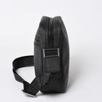 Fendi Zucca FF Logo Crossbody Shoulder Bag Black Metal — view 4