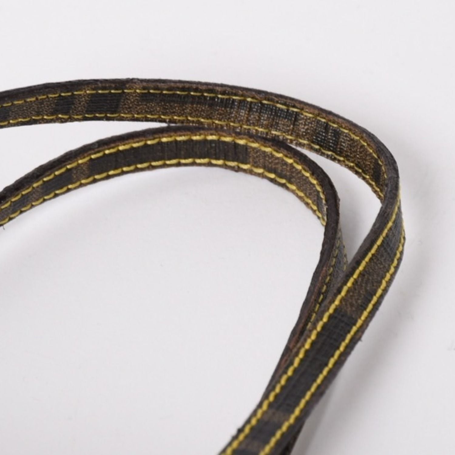 Fendi Zucca Pattern Tote Bag Brown Yellow Gold — view 8