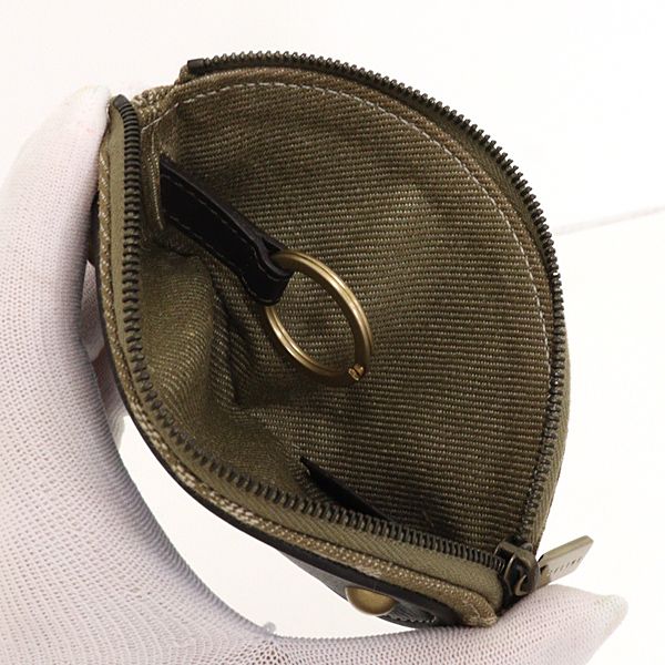 Celine Macadam Coin Purse Key Ring — view 3