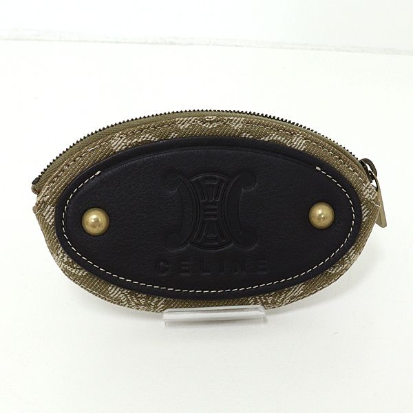 Celine Macadam Coin Purse Key Ring