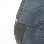 Chanel Tote Bag Paris Biarritz Canvas Navy Black Silver — view 7