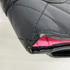 Chanel Wallet Cambon Lambskin Black Silver — view 5