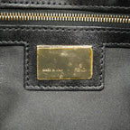 Fendi Shoulder Bag Zucca Nylon Canvas Brown Gold — view 5