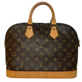Louis Vuitton Alma Monogram Handbag Canvas