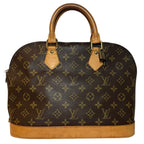 Louis Vuitton Alma Monogram Handbag Canvas — view 2