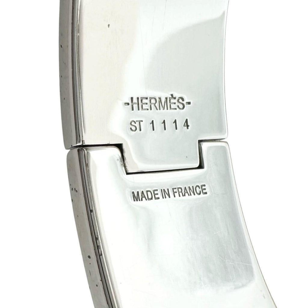 Hermes Clic Clac Bracelet Silver — view 7