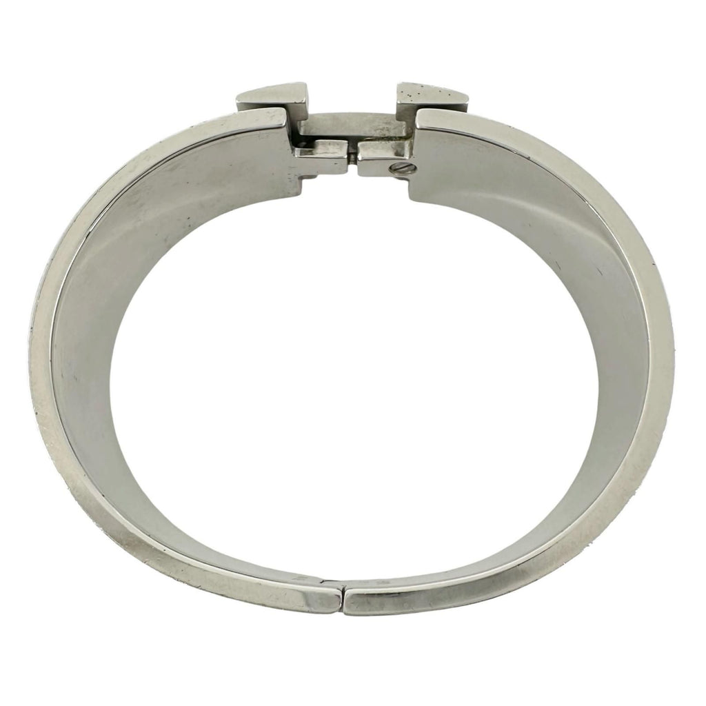 Hermes Clic Clac Bracelet Silver — view 2