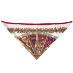Hermes Carre 90 Aux Pays Des Epices Silk White Scarf — view 4