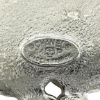 Chanel Camellia Motif CC Logo Silver Pink Brooch — view 5