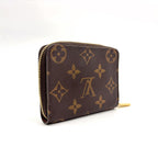 Louis Vuitton Zippy Coin Purse Monogram Brown Gold — view 2