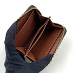 Louis Vuitton Zippy Coin Purse Monogram Brown Gold — view 3