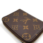 Louis Vuitton Zippy Coin Purse Monogram Brown Gold — view 5