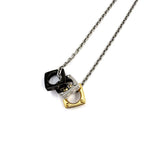 Louis Vuitton Pendant Monogram Gold Metal Multicolor Necklace — view 2