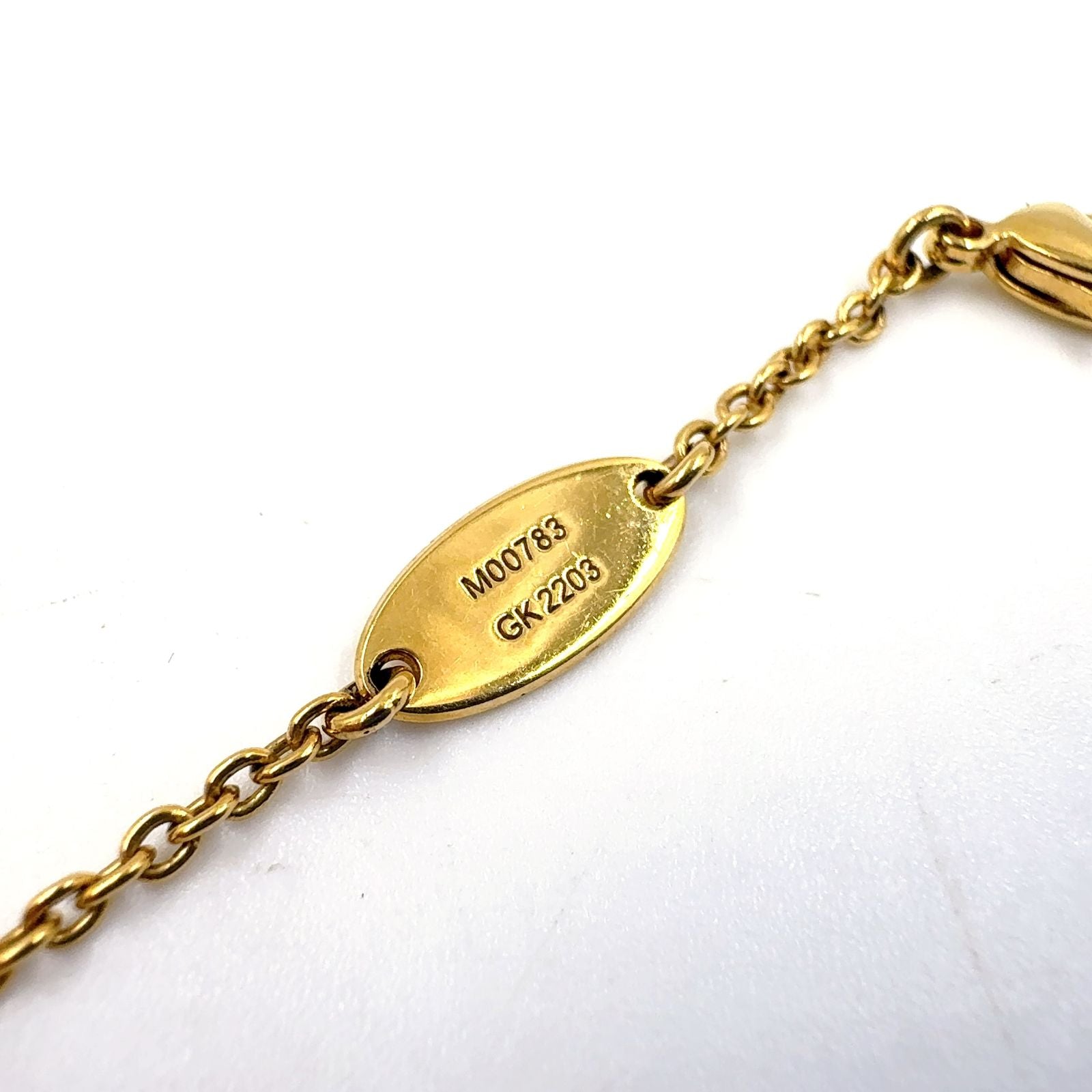 Louis Vuitton Corrie Loulou Glam Metal Necklace — view 5
