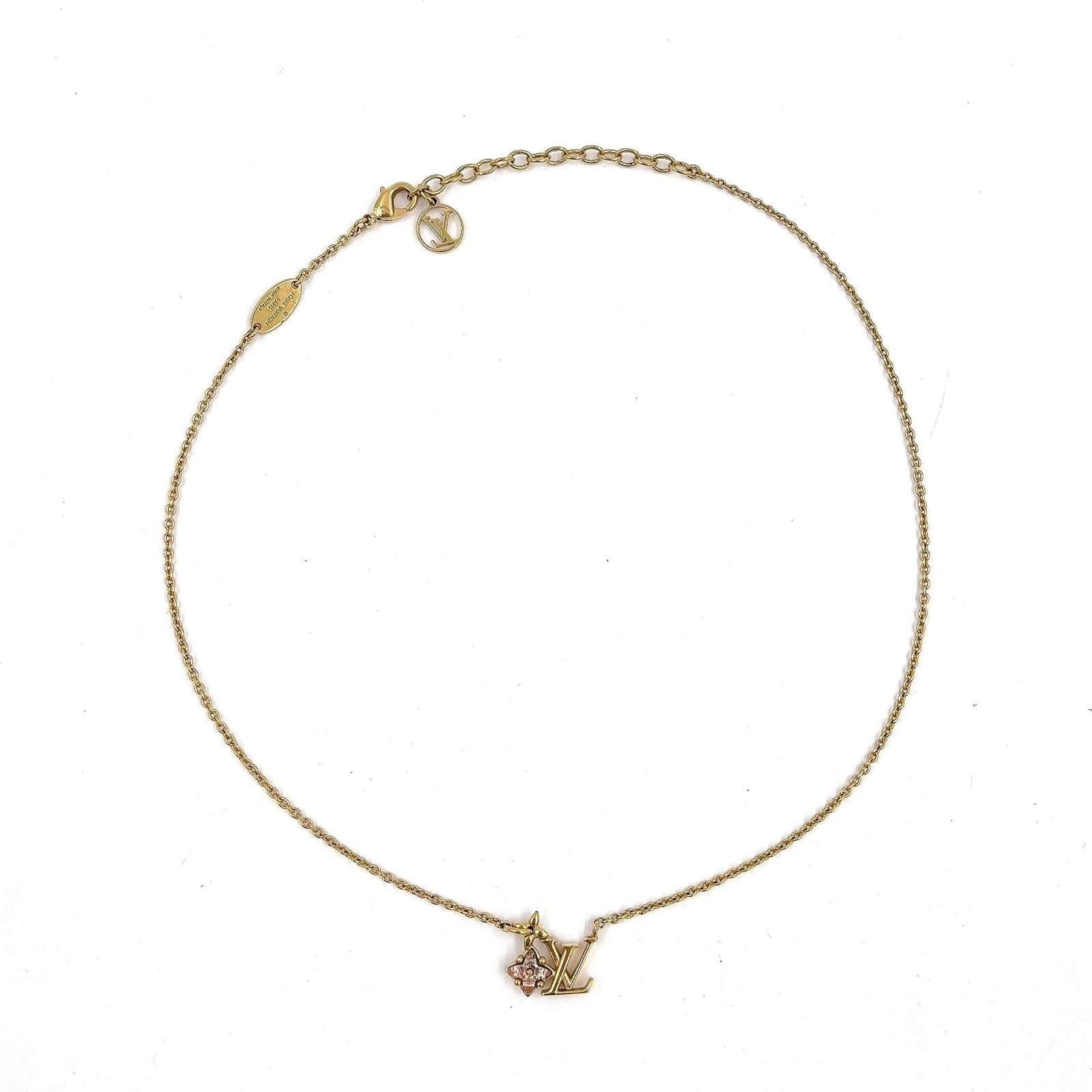 Louis Vuitton Corrie Loulou Glam Metal Necklace — view 3