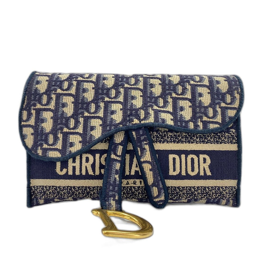 Dior Waist Bag Saddle Slim Pouch Oblique — view 2