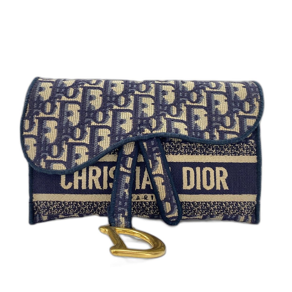 Dior Waist Bag Saddle Slim Pouch Oblique — view 2