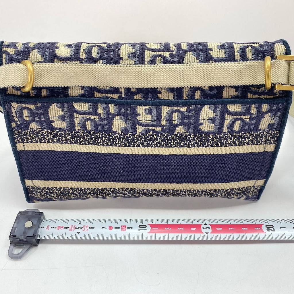 Dior Waist Bag Saddle Slim Pouch Oblique — view 4