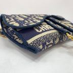 Dior Waist Bag Saddle Slim Pouch Oblique — view 8