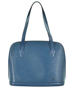 Louis Vuitton Epi Lussac Handbag Blue — view 3