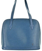Louis Vuitton Epi Lussac Handbag Blue