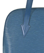 Louis Vuitton Epi Lussac Handbag Blue — view 8