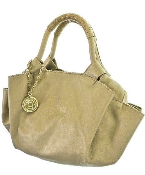 Loewe Anagram Nappa Aire Handbag Beige — view 5