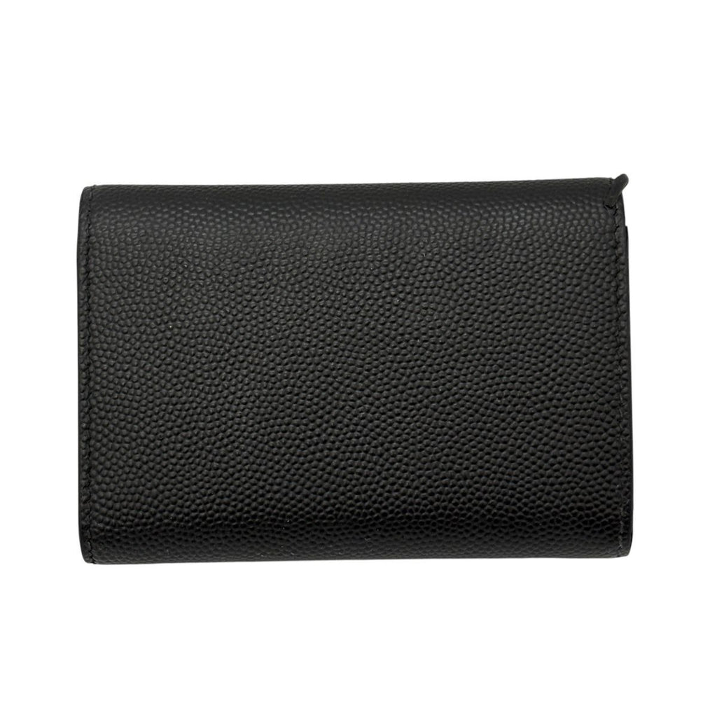 Saint Laurent Key Case 6 Leather Black Paris Key Holder — view 2