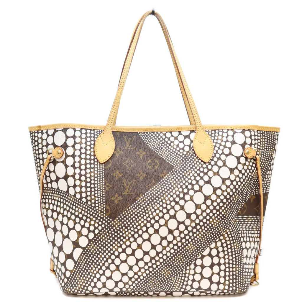 Louis Vuitton Yayoi Kusama Monogram Wave Neverfull MM Tote Bag