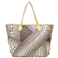 Louis Vuitton Yayoi Kusama Monogram Wave Neverfull MM Tote Bag
