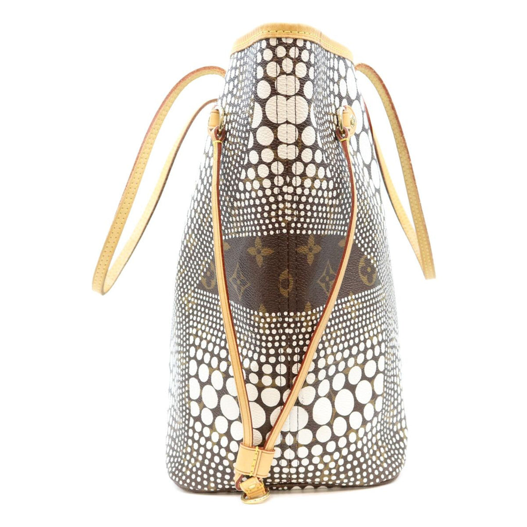 Louis Vuitton Yayoi Kusama Monogram Wave Neverfull MM Tote Bag — view 2