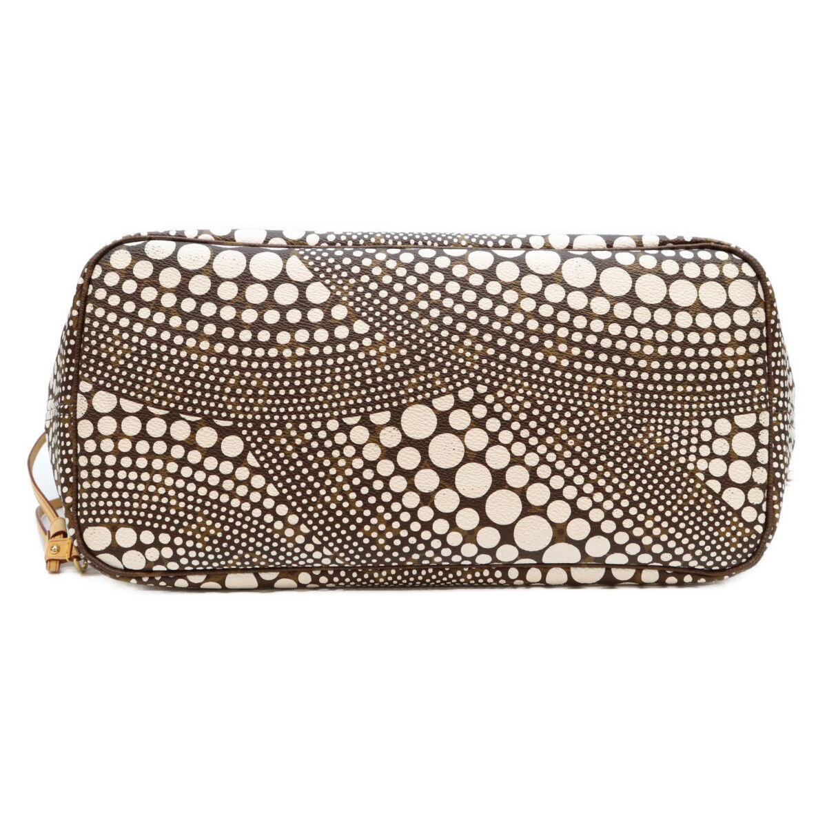 Louis Vuitton Yayoi Kusama Monogram Wave Neverfull MM Tote Bag — view 5