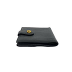 Gucci Vintage GG Logo Leather Bifold Wallet Mini Card Case Black — view 4