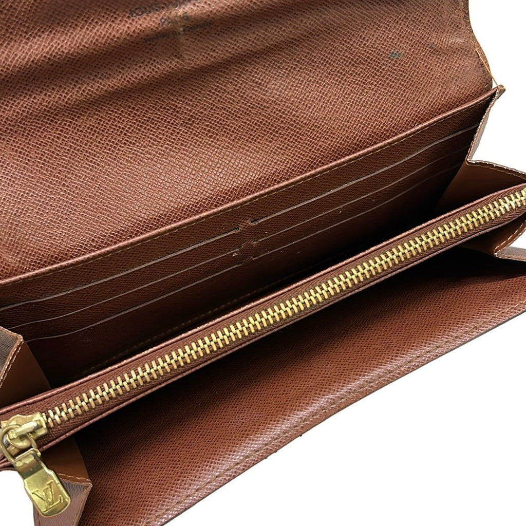 Louis Vuitton Wallet Monogram Portefeuille Sarah — view 4